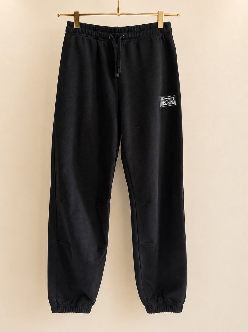 Moschino Teen Black Logo Jogger Pants Girls Size 12